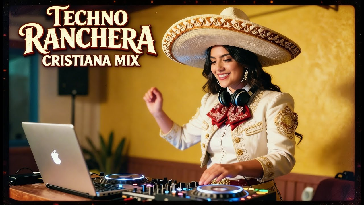🔥 TECNO RANCHERA CRISTIANA MIX  | Música Electrónica Cristiana Para Adorar a Dios y para el GYM