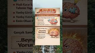 Beynin Seni Kandırıyor 😳 Gördüğün Her Şey Gerçek Değil