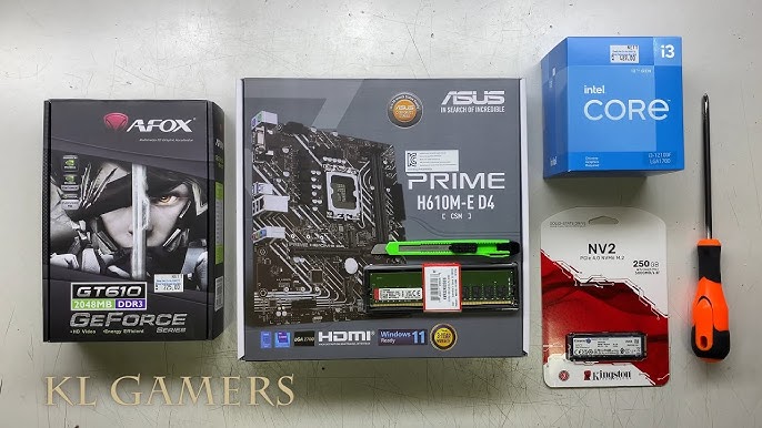 Unboxing PLACA MÃE MANCER H610M-DA 