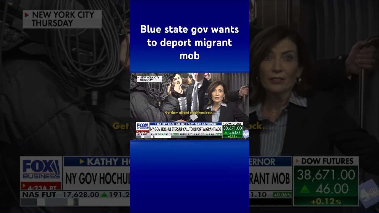 ‘SEND THEM BACK’: Democrat makes bold call on migrant crisis #shorts