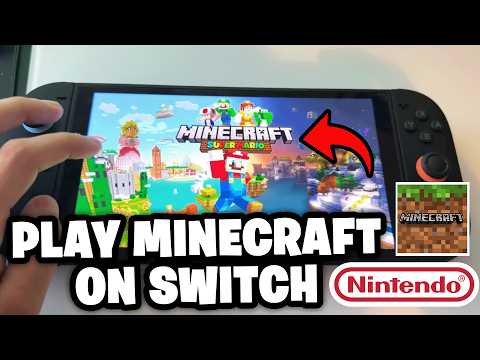 How To Play Nintendo Switch Minecraft - Tutorial