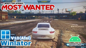 Need For Speed Most Wanted 2012 On Android! - Winlator v10(Afei) On (Snapdragon 8 Gen 1) +Settings!