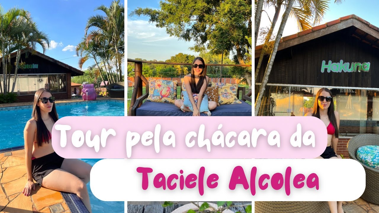 TOUR DA CHÁCARA DA TACIELE ALCOLEA