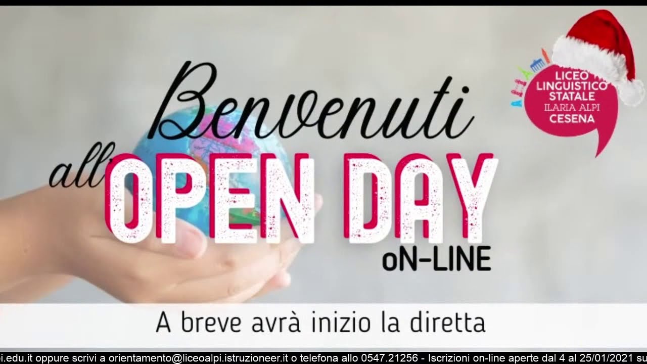Open Day Live Liceo Linguistico Ilaria Alpi 12 12 2020 Youtube