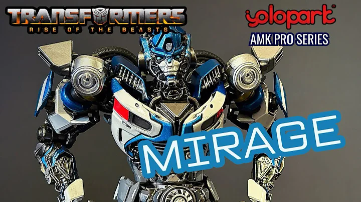 Mirage Transformers Rise of the Beasts Stop Motion. Yolopark AMK Pro Series.