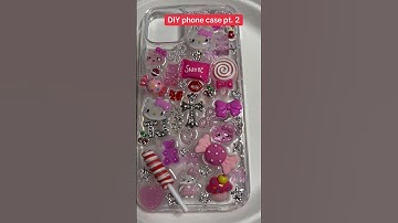 ✨ Made my first DIY junk case! 🎨💕 Had so much fun!🤩  #nails #diy #craft #nailart