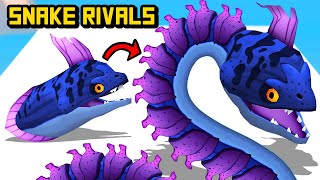 Snake Rivals #9 - งูปลาไหลเลื้อยขย้ำ!!  [ เกมส์มือถือ ]
