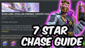7 Star Stellar-Forged Star-Lord & Cosmic Doctor Doom Chase Guide - Marvel Contest of Champions