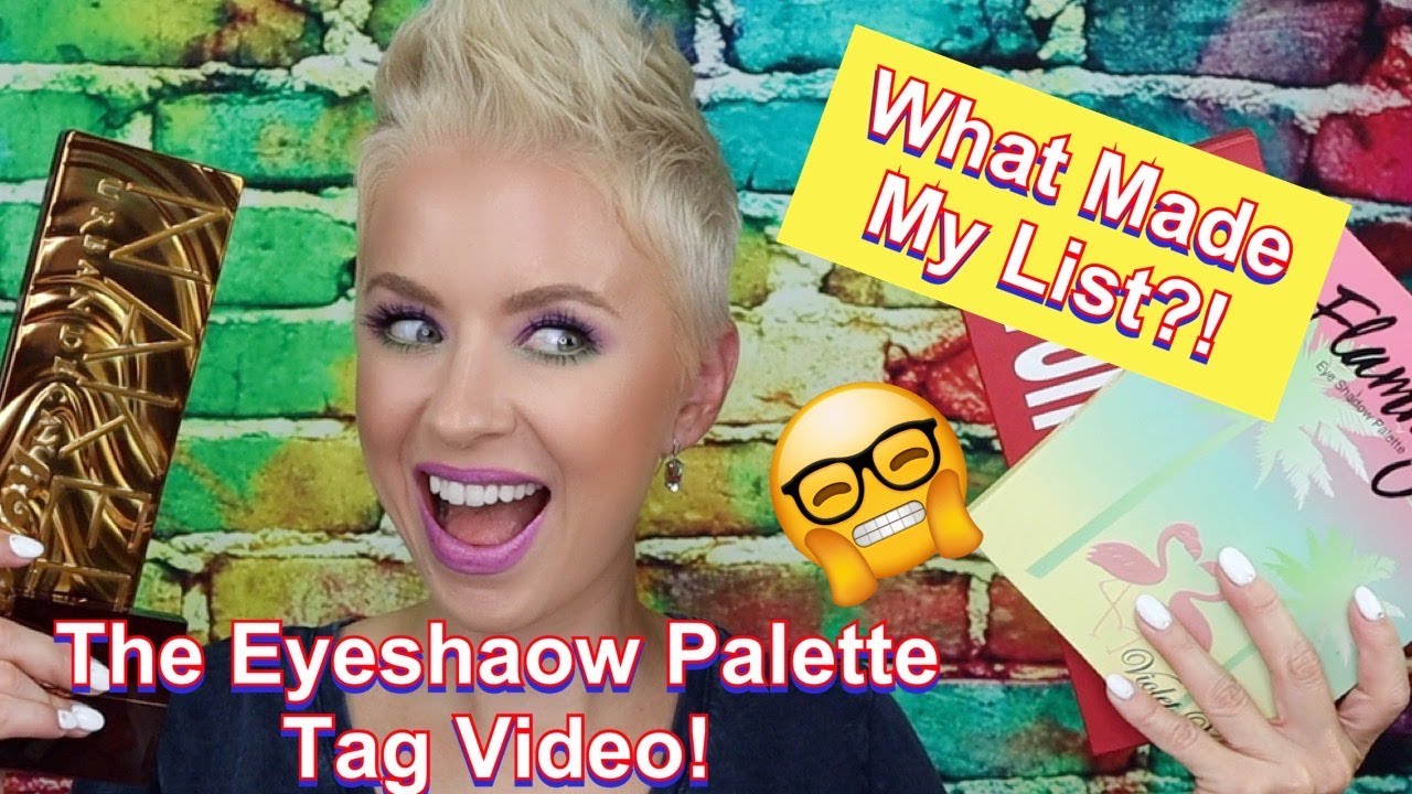 Eyeshadow Palette Tag | Eyeshadow Palette Challenge
