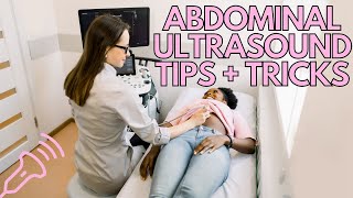 Tips for scanning abdomen ultrasounds | How to improve image quality in sonography