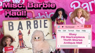 Misc. BARBIE Haul 💖 | Dolls, Clothes, Pets, Figures