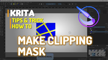 Krita How To Make Clipping Mask