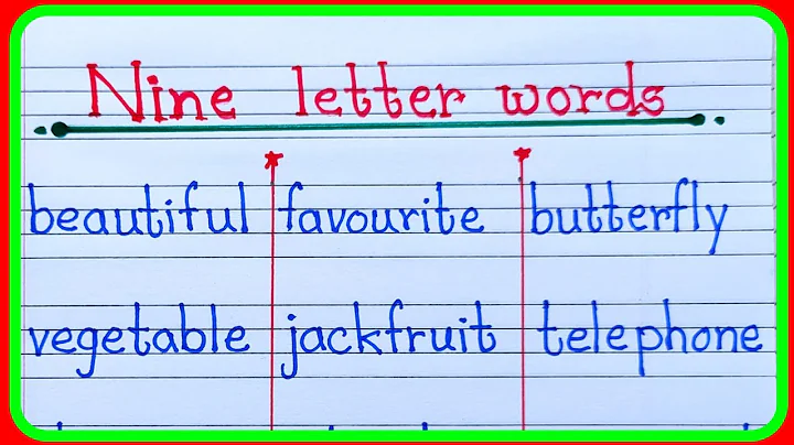 nine letter words in English|9 letter words in English|9 letter words song|English 9 letter words