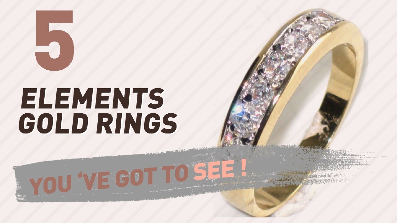 Elements Gold Rings Top 10 Collection // UK New & Popular 2017