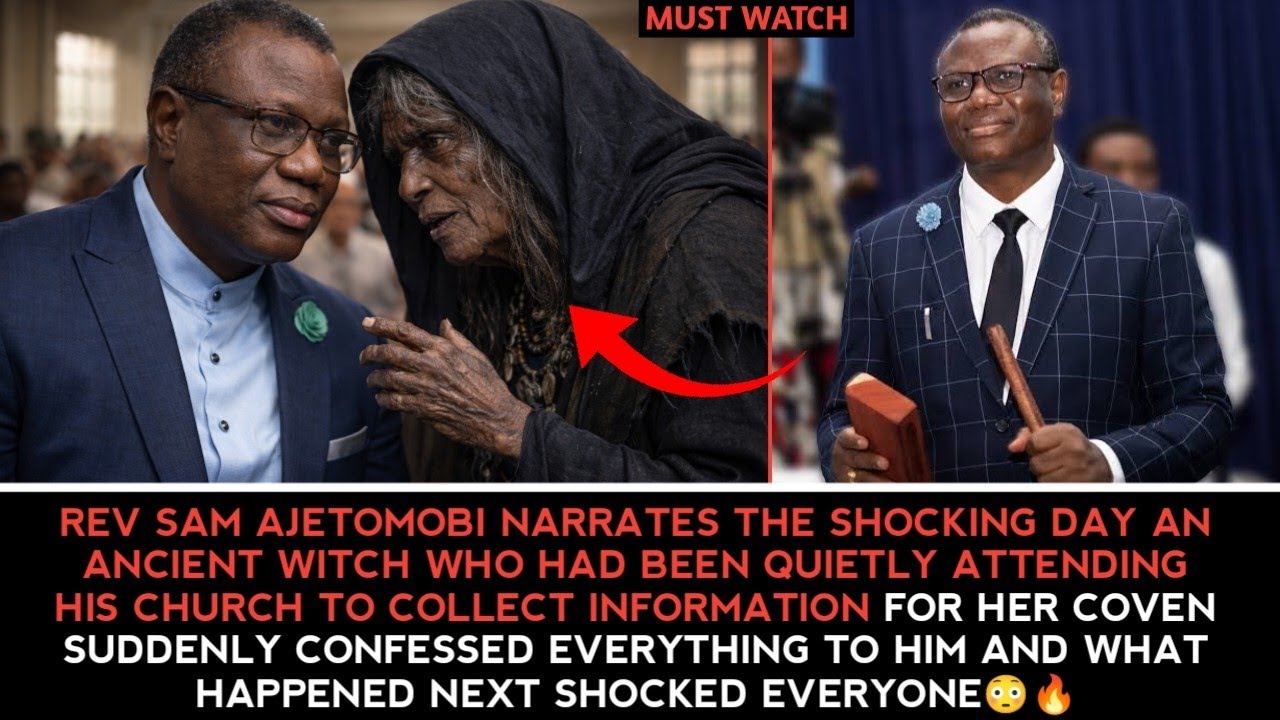 REV SAM AJETOMOBI NARRATES THE DAY AN ANCIENT WITCH SECRETLY ATTENDING HIS CHURCH CONFESSED😳🔥