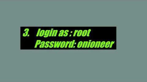 Onion Omega 2 + Tutorial No  2: Booting from Memory Card