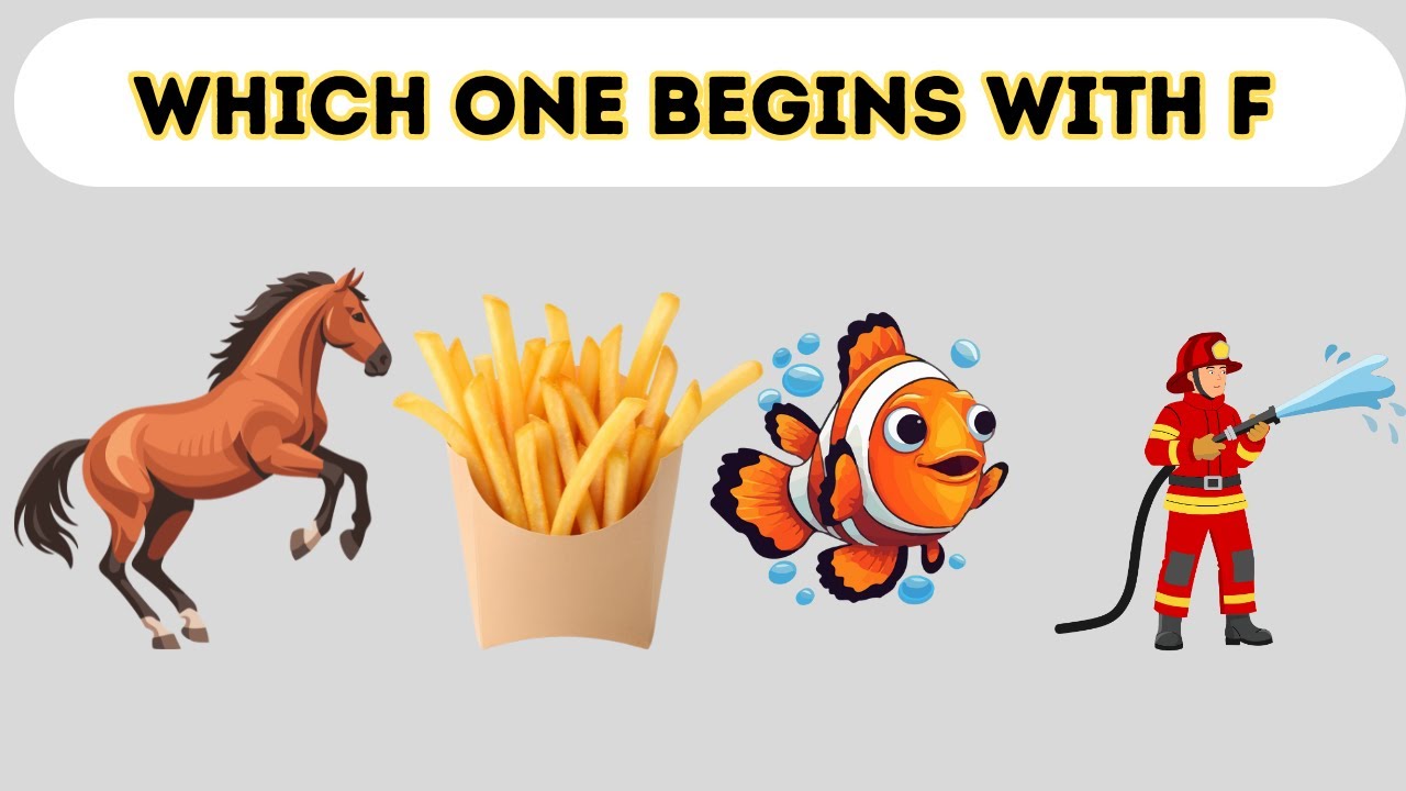 “ABC Learning Challenge! Guess the F-Words | Fun Alphabet Quiz for Kids ...