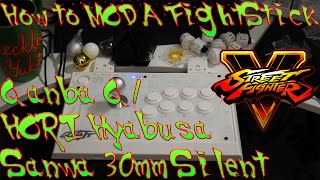 How To Mod A Fightstick Hori Hayabusa Qanba Q1 Sanwa 30Mm Silent