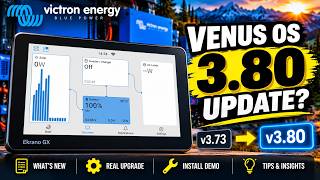 Victron Venus OS 3.80: Should You Update Your Ekrano GX?