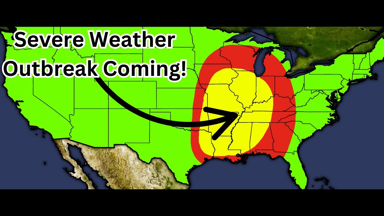 A Multi-Day Severe Weather Outbreak Is Likely next week! - YouTube