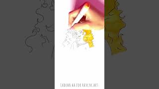 👑 ✨Learn to Draw Disney's Princess Merida 🔥 Artistic Adventure 🎬#shorts #drawing #RavlykArt