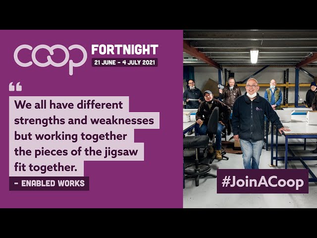 Watch Co-op Fortnight – Enabled Works [short] | #JoinACoop on YouTube.