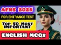 AFNS Test Preparation 2025 - AFNS Important MCQs - AFNS Important topics #afns #viralvideo