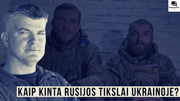 Rusijos tikslai? Aurimas Navys