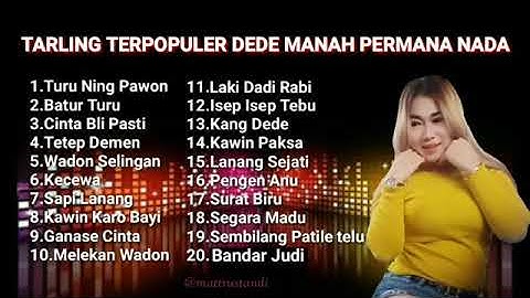 DANGDUT TARLING CIREBONAN, DEDE MANAH, PERMANA NADA