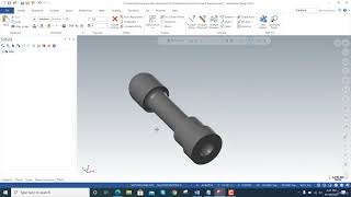 3D model practice in Mastercam 2020