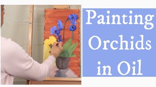 Oil Painting Orchids