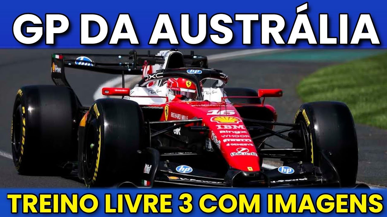 F1 AO VIVO TREINO LIVRE 3 GP DA AUSTRALIA COM IMAGENS AGORA GP TV AO VIVO - F1 MANAGER 24 