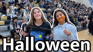 HALLOWEEN VLOG | costume contest, Halloween party