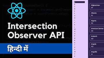 Intersection Observer API