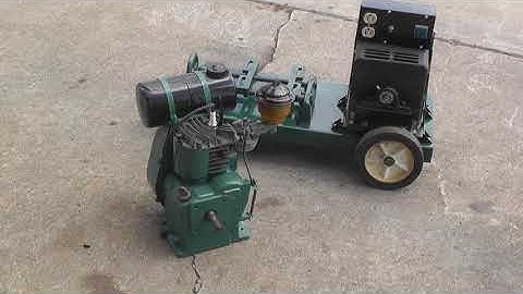 Small Engine Test Stand Using Coleman Generator