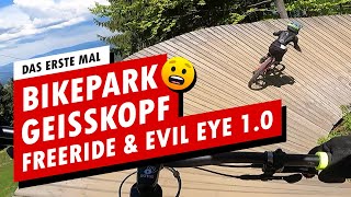 Freeride & Evil Eye 1.0 am Bikepark Geisskopf - kann und will man das als Anfänger mit Kind fahren?