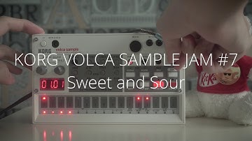 KORG Volca Sample Jam #7 (Sweet and Sour) (Song mode)