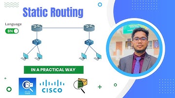Static Routing Simulation in Cisco Packer Tracer | Bangla Tutorial