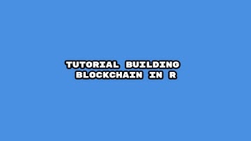 Tugas Kriptografi - Tutorial Blockchain Dengan Pemrogramman R