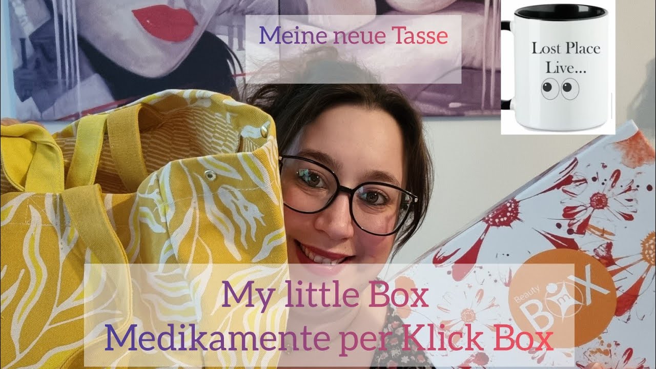 My Little Box Mai 2025😍  + Medikamente per Klick Box 2025😘 + Lostplacelive Tasse🥰