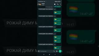 пов как мы общаемся с другом по WhatsApp