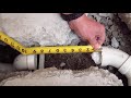 How to Install Shower Drain Pipe Part 2