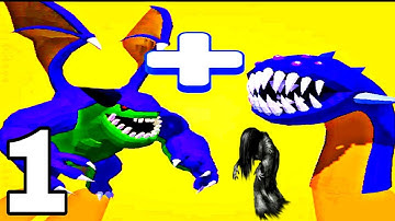 Merge Time : Monster Evolution - Walkthrough Part 1 Levels 1-11 New Game - Android ios Gameplay
