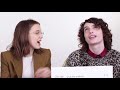 Millie Bobby Brown & Finn Wolfhard Funny/Cute Friendship Moments