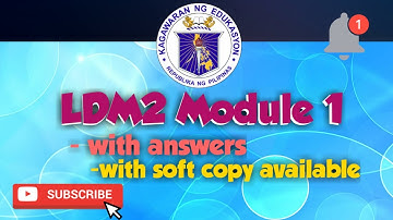LDM 2 Module 1 with answers and downloadable files