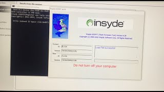 Lenovo insyde H20FFT Flash Firmware Tool Bios update and Drivers