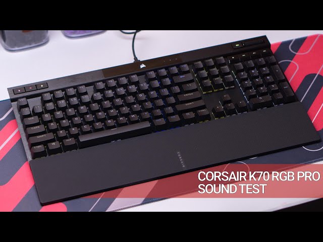 Corsair K70 RGB Pro MX Red - Teclado Gaming. PC GAMING