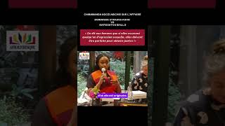 Chimamanda Ngozi Adichie Revient Sur Laffaire Dsk-Nafissatou Diallo -