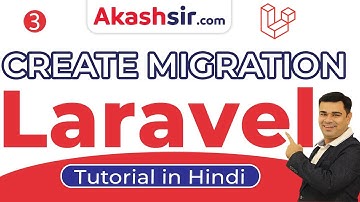 3  - Create Migration Laravel