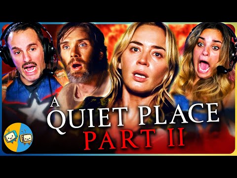 A QUIET PLACE PART II (2020) Movie Reaction! | First Time Watch! | Emily Blunt | Cillian Murphy